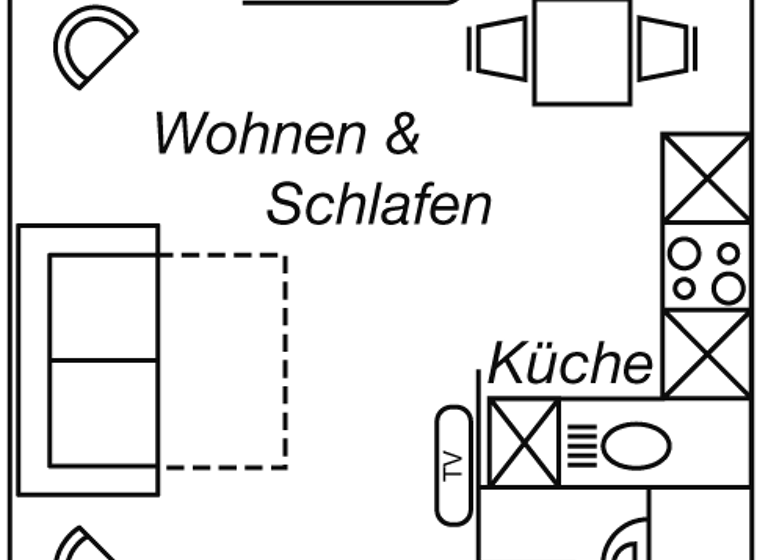 Studio zum Kauf 255.000 € 1 Zimmer 34 m² EG Travemünde Lübeck 23570