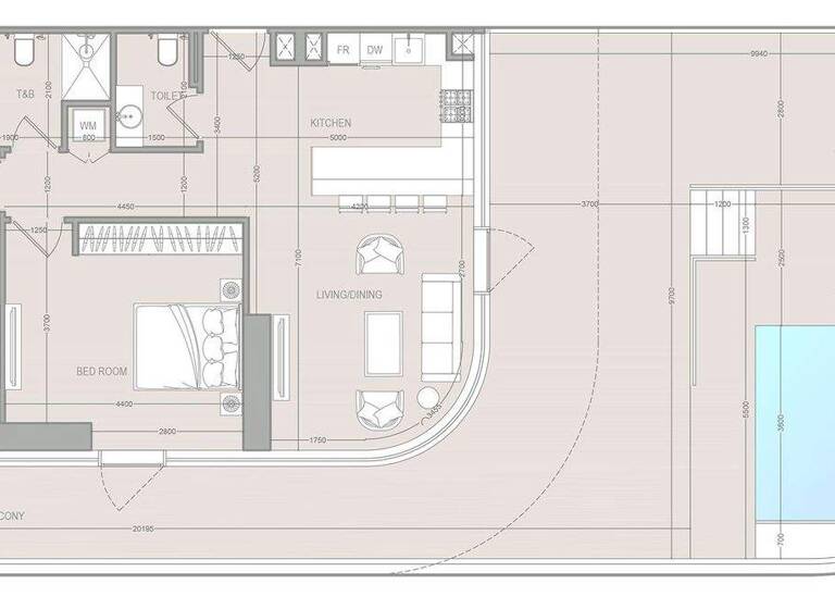 Wohnung zum Kauf provisionsfrei 1.192.270 € 3 Zimmer 224,3 m² Dubai 00000