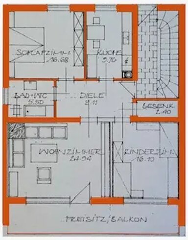 Wohnung zur Miete 700 € 3 Zimmer 88 m² frei ab sofort Meilinger Weg 3 Seefeld Seefeld 82229