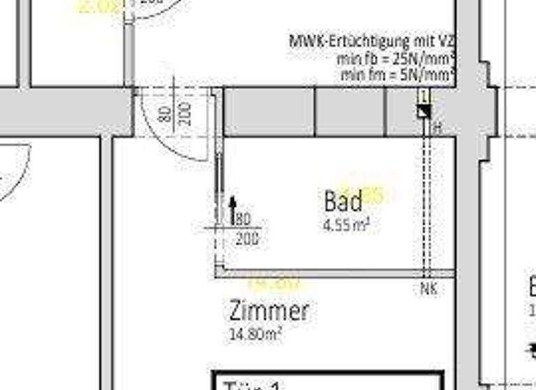 Wohnung zum Kauf 119.000 € 1,5 Zimmer 35,3 m² 1. Geschoss Wien 1120