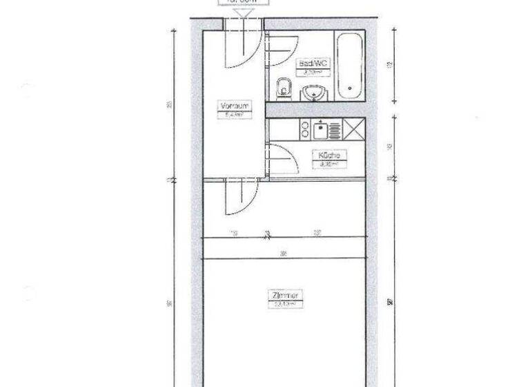 Studio zur Miete 464 € 1 Zimmer 39 m² 1. Geschoss frei ab 01.07.2026 Liebiggasse Geidorf Graz 8010