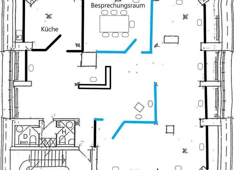 Bürofläche zur Miete provisionsfrei 2.900 € 174 m² Bürofläche Düsternbrook Kiel 24105