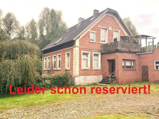 Haus zum Kauf 8 Zimmer 200 m² 7.300 m² Grundstück frei ab sofort Hiddigwardermoor Berne , Kr Wesermarsch 27804