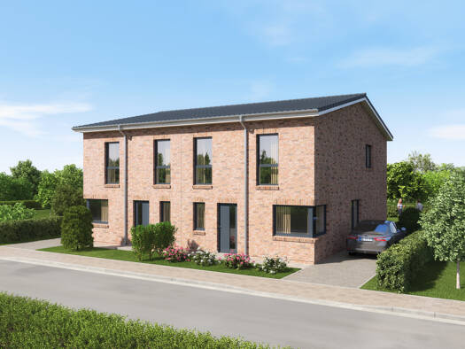 Doppelhaushälfte zum Kauf provisionsfrei 476.600 € 5 Zimmer 121 m² 400 m² Grundstück Alter Weg 48 Winsen Winsen (Luhe) 21423