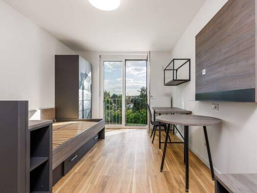 Wohnung zur Miete 680 € 1 Zimmer 27,6 m² 2. Geschoss Rennbahnstraße 83 Weißensee Berlin 13086