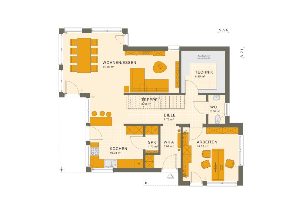 Haus zum Kauf provisionsfrei 388.000 € 5 Zimmer 144 m²<br/>Wohnfläche 531 m²<br/>Grundstück Uelsen Uelsen 49843