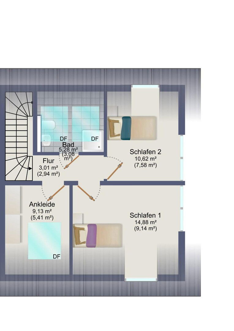 Doppelhaushälfte zum Kauf provisionsfrei 1.699.000 € 10 Zimmer 133 m²<br/>Wohnfläche 382 m²<br/>Grundstück Obere Isarau München 80939