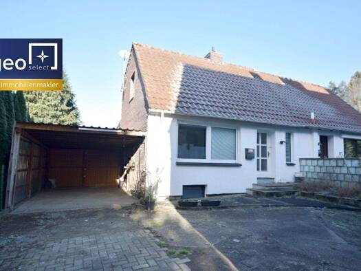 Doppelhaushälfte zur Miete 600 € 2 Zimmer 70 m² 110 m² Grundstück Ritterhude 27721