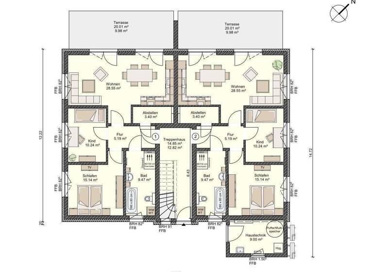 Wohnung zum Kauf provisionsfrei Niepars Niepars 18442