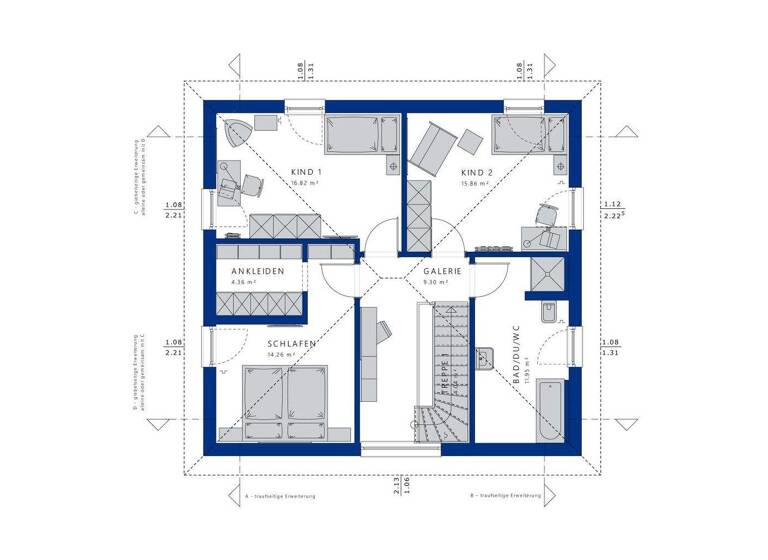 Haus zum Kauf provisionsfrei 545.800 € 7 Zimmer 154 m² 760 m² Grundstück Wehnsen Edemissen 31234
