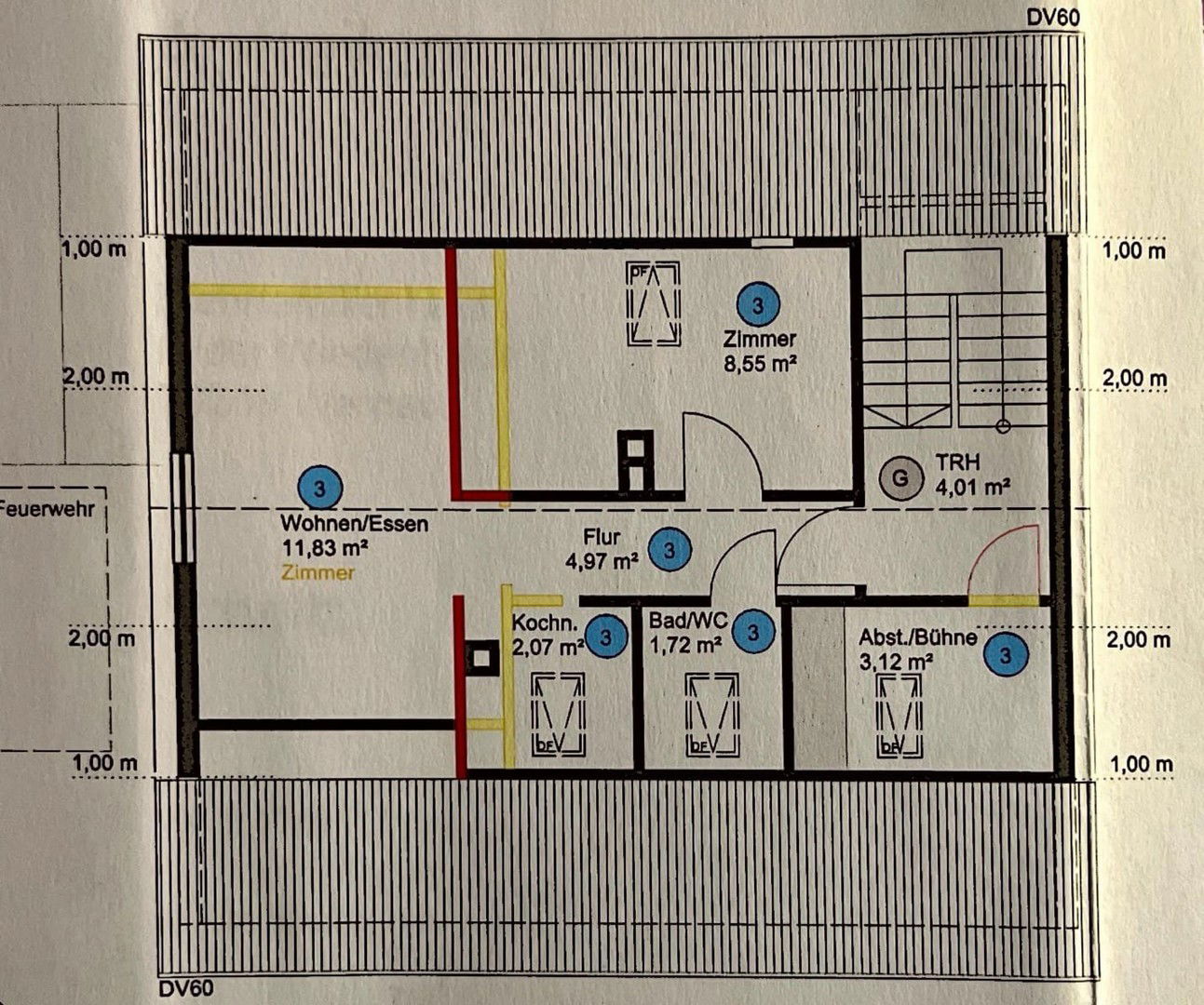 Wohnung zum Kauf provisionsfrei 169.000 € 2,5 Zimmer 33 m²<br/>Wohnfläche 2.<br/>Geschoss In der Wiedenhalde 1 Wernau 73249