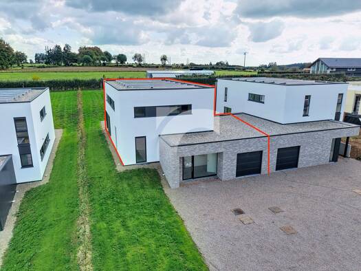 Doppelhaushälfte zum Kauf - Erstbezug provisionsfrei 456.744 € 4 Zimmer 190 m² 930 m² Grundstück frei ab sofort Zum Brand 52 (Los 4) Verviers 4750