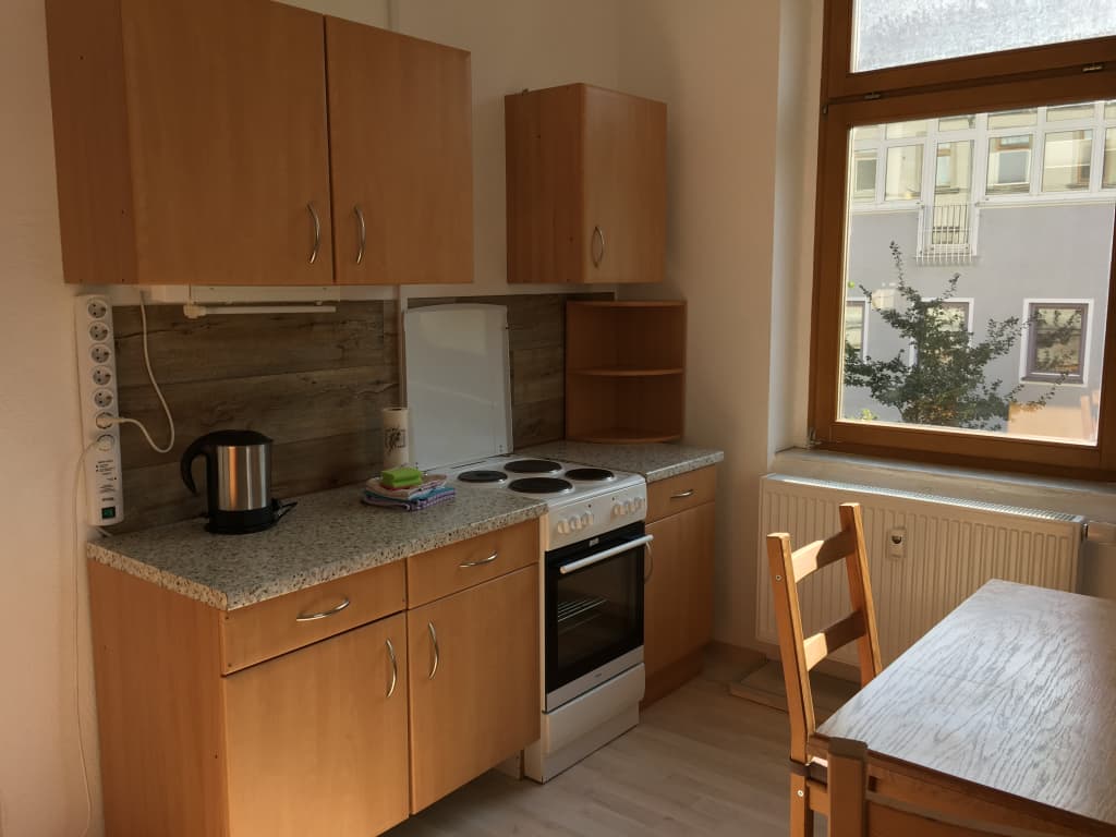 Wohnung zur Miete Wohnen auf Zeit 1.216 € 2 Zimmer 60 m²<br/>Wohnfläche 16.01.2025<br/>Verfügbarkeit Buchstraße Bahnhofsvorstadt Freiberg 09599