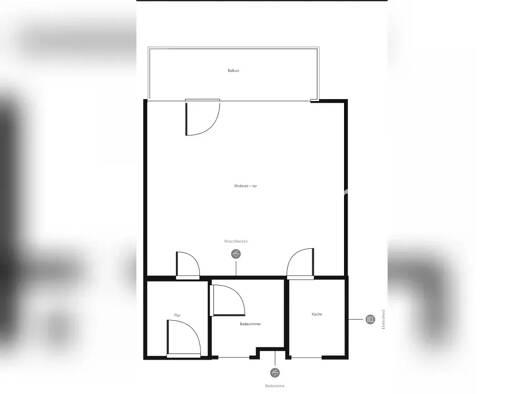 Wohnung zur Miete Tauschwohnung 460 € 1 Zimmer 29 m² Linden Langen 63225