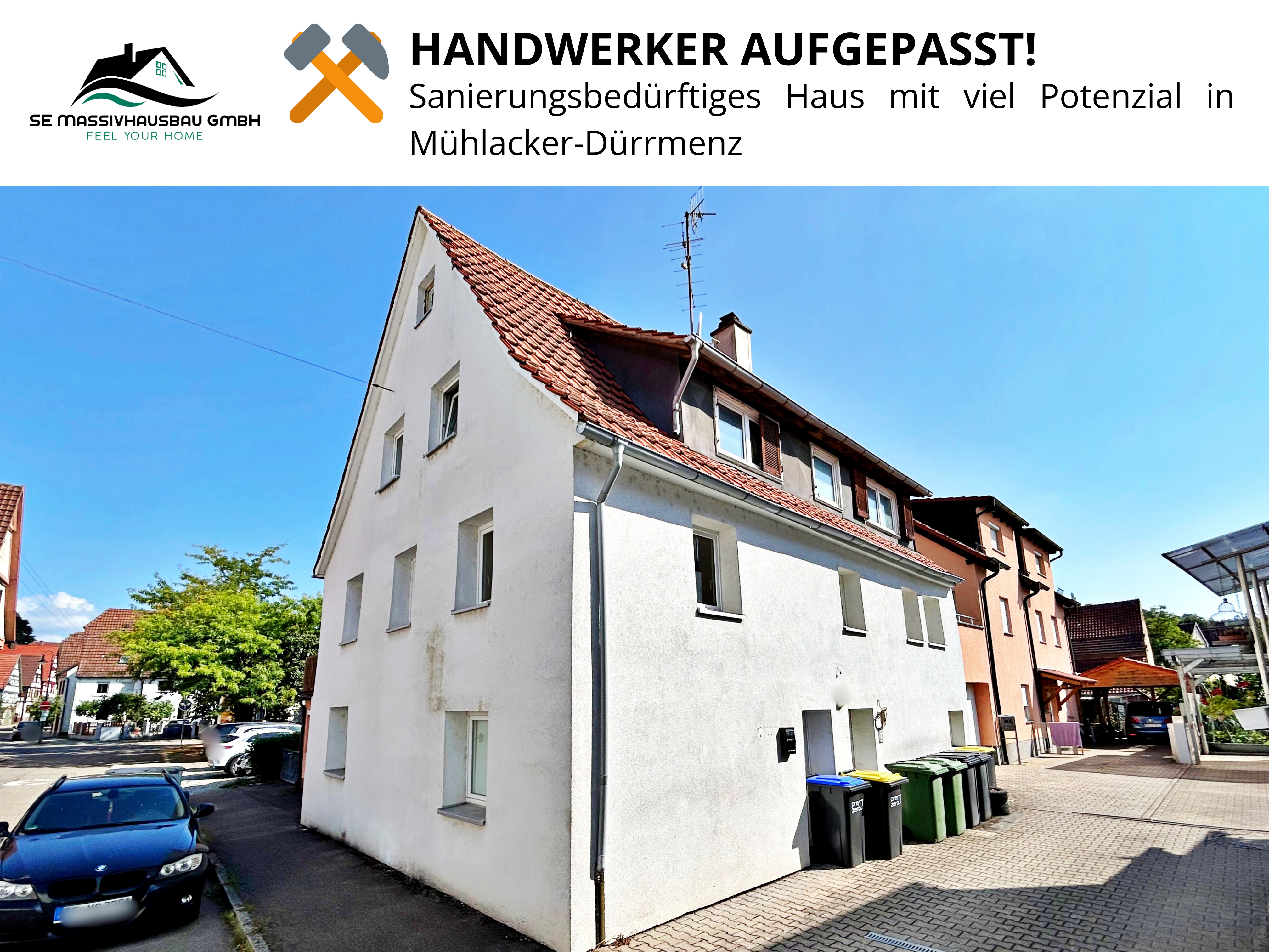 Einfamilienhaus zum Kauf 149.500 € 6 Zimmer 107 m²<br/>Wohnfläche 91 m²<br/>Grundstück Dürrmenz Mühlacker 75417