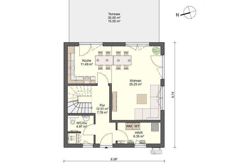 Einfamilienhaus zum Kauf 388.148 € 4 Zimmer 111 m² 466 m² Grundstück Bergen Bergen auf Rügen 18528