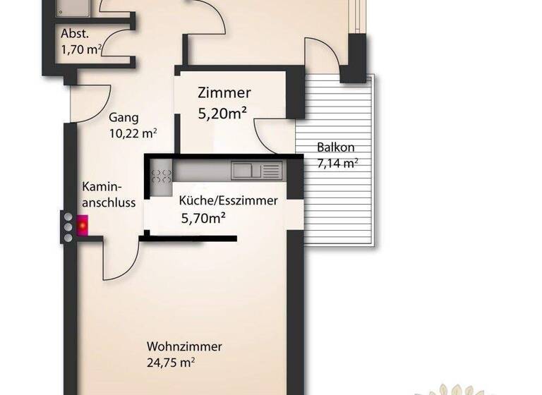 Wohnung zum Kauf 293.000 € 3 Zimmer 69,7 m² Köttmannsdorf / Preliebl 9071
