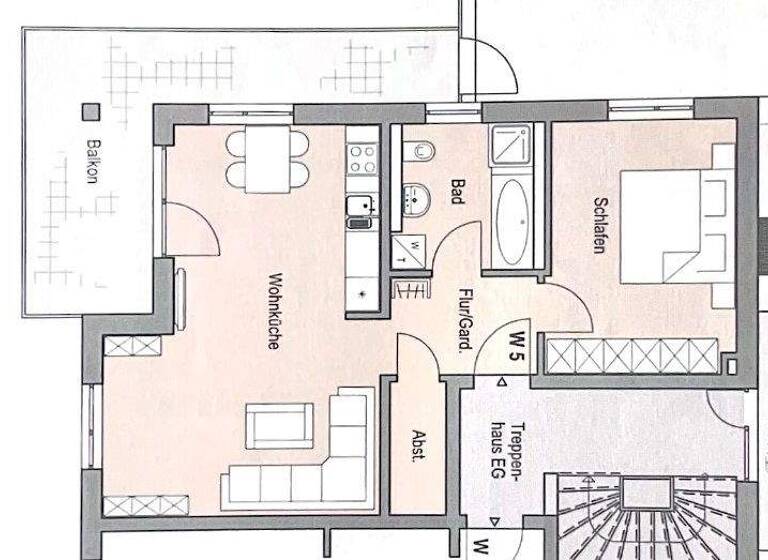 Wohnung zur Miete 700 € 2 Zimmer 67 m² frei ab sofort Weichshofen Mengkofen 84152