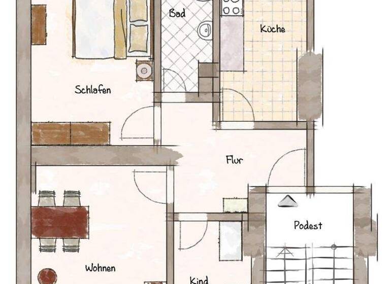 Wohnung zum Kauf 198.000 € 3 Zimmer 68 m² Pankow Berlin 13189