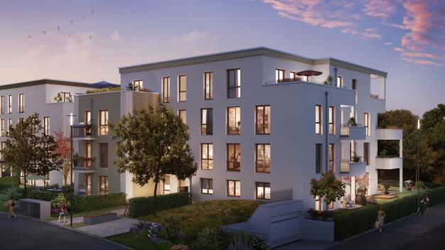Wohnung zum Kauf - Neubau provisionsfrei 277.000 € 2 Zimmer 66,2 m² 1. Geschoss Beurig Saarburg 54439