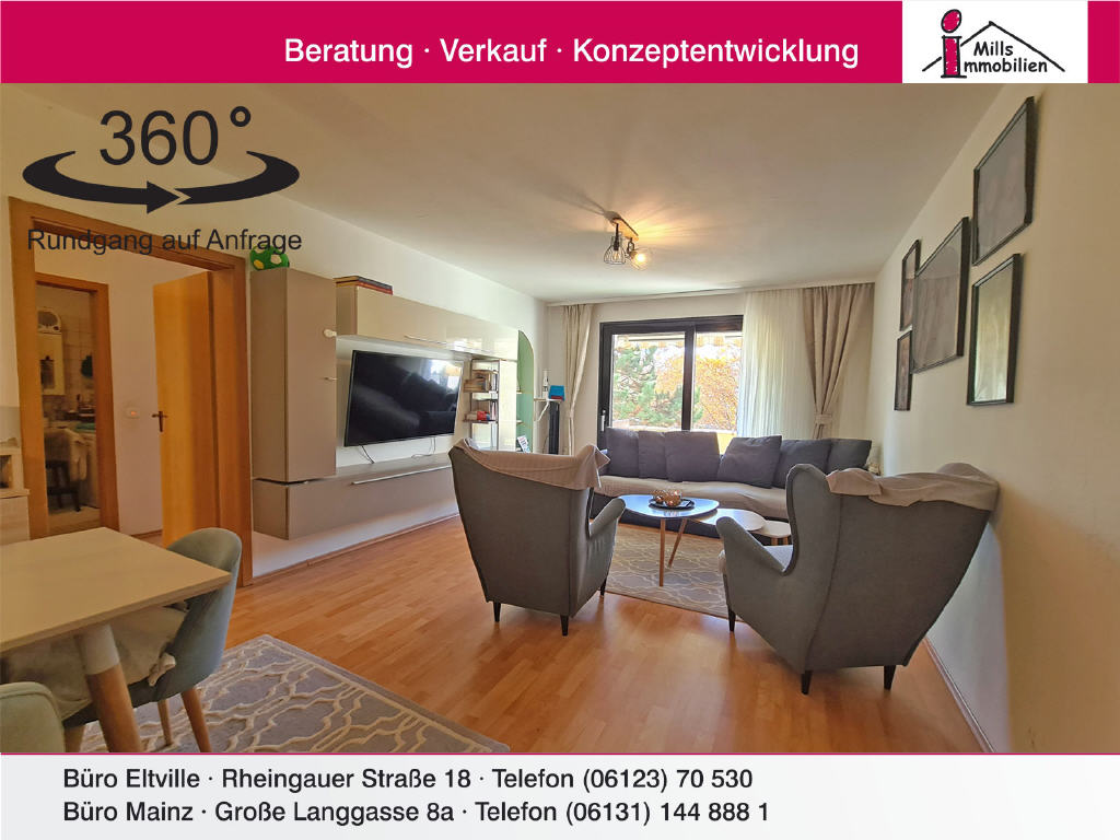 Wohnung zum Kauf 219.000 € 3 Zimmer 76 m²<br/>Wohnfläche 2.<br/>Geschoss Uthmannstraße Wiesbaden 55246