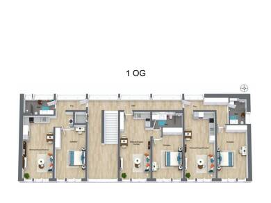Wohnung zur Miete 890 € 2 Zimmer 77,8 m² 1. Geschoss Wieden Wieden 79695