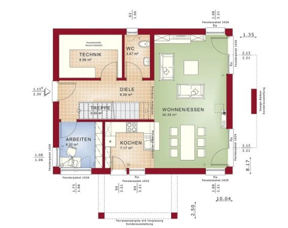 Einfamilienhaus zum Kauf 582.154 € 5 Zimmer 134 m²<br/>Wohnfläche 458 m²<br/>Grundstück Bouwinghausenstraße 4/2 Altburg Calw-Altburg 75365