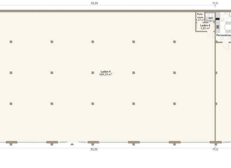 Verkaufsfläche zur Miete 1.900 € 893,6 m² Verkaufsfläche Wegscheid 94110