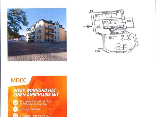 Wohnung zur Miete 571 € 2 Zimmer 80 m² Geschoss EG/5 frei ab 01.06.2026 Leipziger Str. Magdeburg 39112