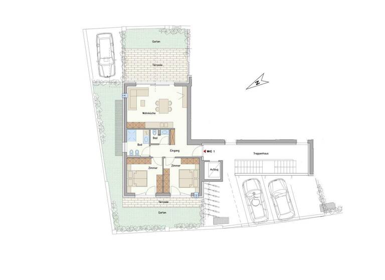 Wohnung zum Kauf 605.000 € 3 Zimmer 65 m² EG Aichweg 36 Eppan 39057