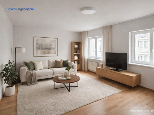 Wohnung zur Miete 560 € 3 Zimmer 65 m² 1. Geschoss frei ab sofort Friedrich-Engels-Straße 39 Taucha 04425