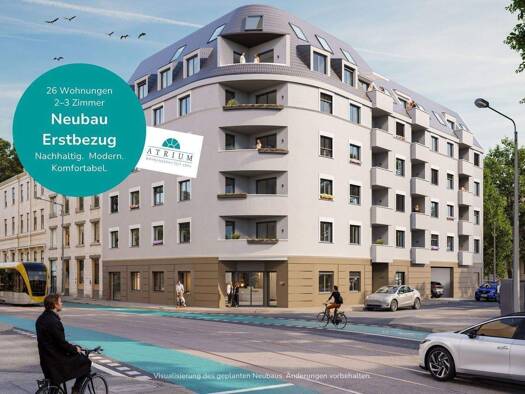 Wohnung zur Miete 1.105 € 3 Zimmer 81,8 m² 1. Geschoss frei ab 01.09.2026 Schwartzestraße Kleinzschocher Leipzig 04229