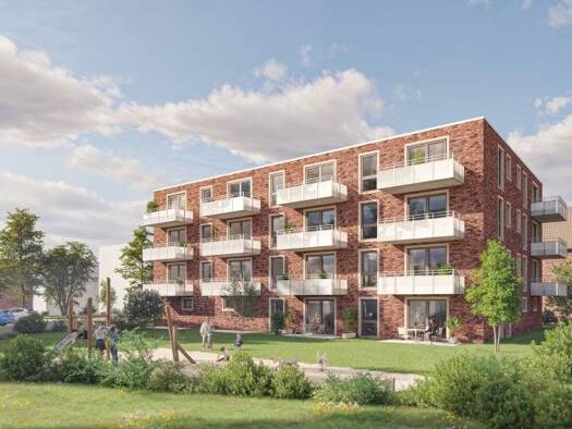 Studio zur Miete - Erstbezug 760 € 2 Zimmer 58,5 m² 2. Geschoss Albert-Schweitzer-Straße 34 Brunsbüttel 25541