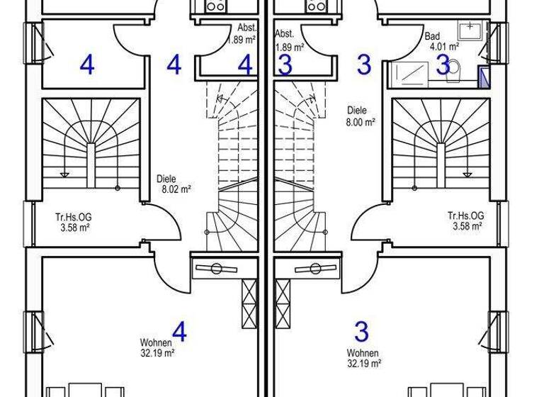 Maisonette zur Miete 2.200 € 4 Zimmer 126 m² 1. Geschoss frei ab 01.04.2026 Rahlstedt Hamburg / Rahlstedt 22143