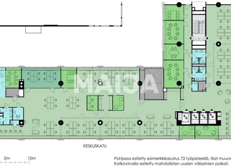 Bürofläche zur Miete Helsinki 00100