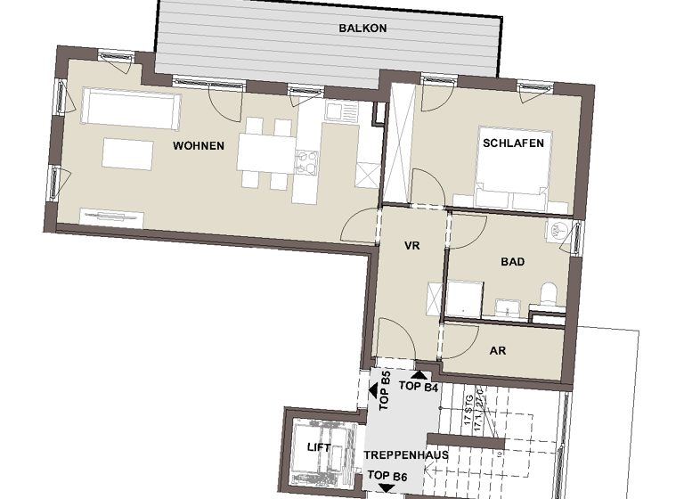 Wohnung zum Kauf provisionsfrei 439.000 € 2 Zimmer 64 m²<br/>Wohnfläche 1.<br/>Geschoss Bad Reichenhall Bad Reichenhall 83435