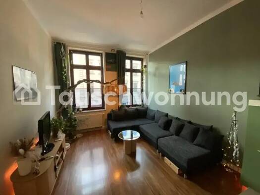 Wohnung zur Miete Tauschwohnung 400 € 2 Zimmer 50 m² 1. Geschoss Zentrum-West Leipzig 04109