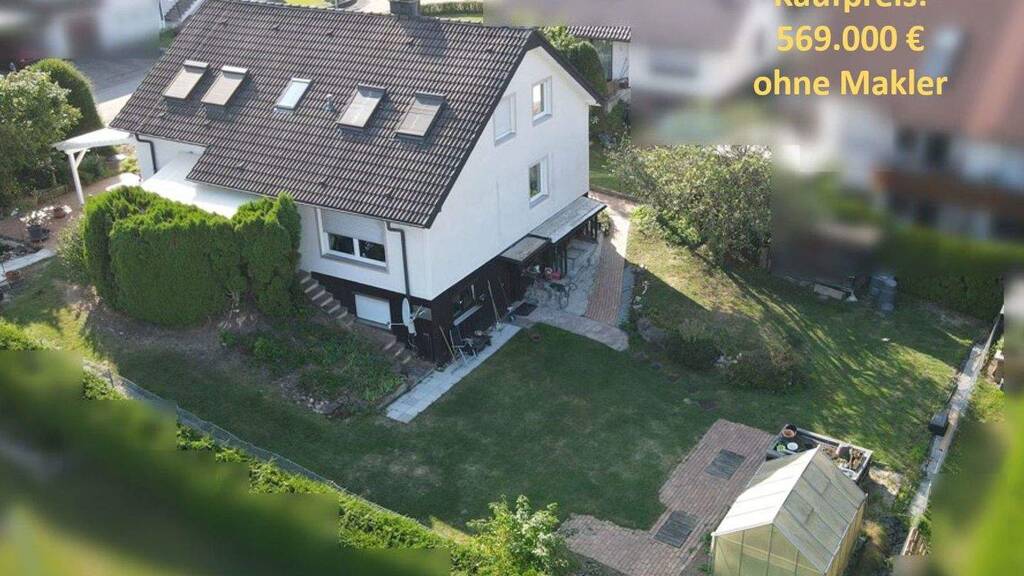 Einfamilienhaus zum Kauf provisionsfrei 569.000 € 5 Zimmer 180 m² 802 m² Grundstück Gültlingen Gültlingen (Wildberg) 72218
