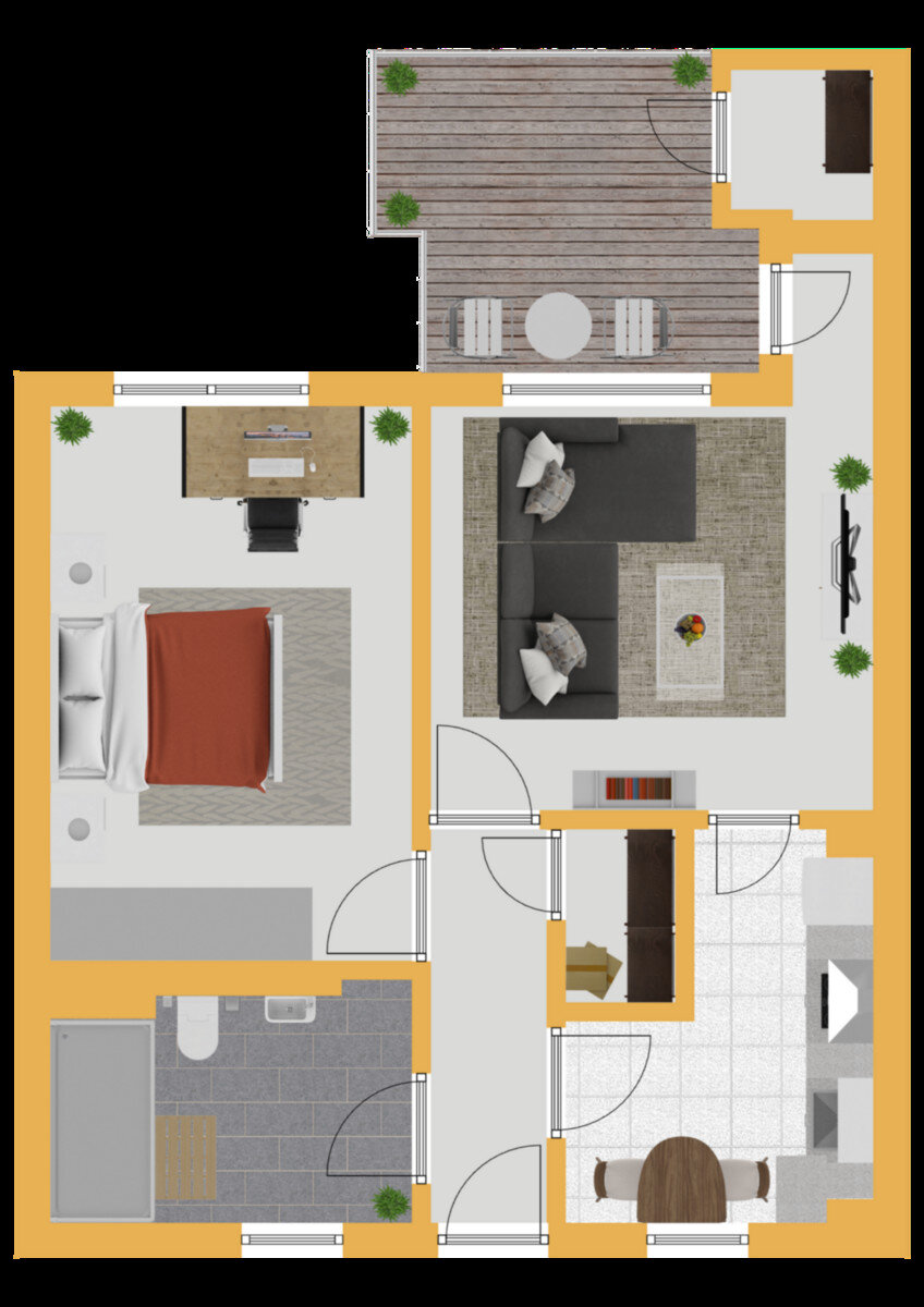 Wohnung zur Miete 660 € 2 Zimmer 59 m²<br/>Wohnfläche 3.<br/>Geschoss ab sofort<br/>Verfügbarkeit Stadtmitte Bergisch Gladbach 51465