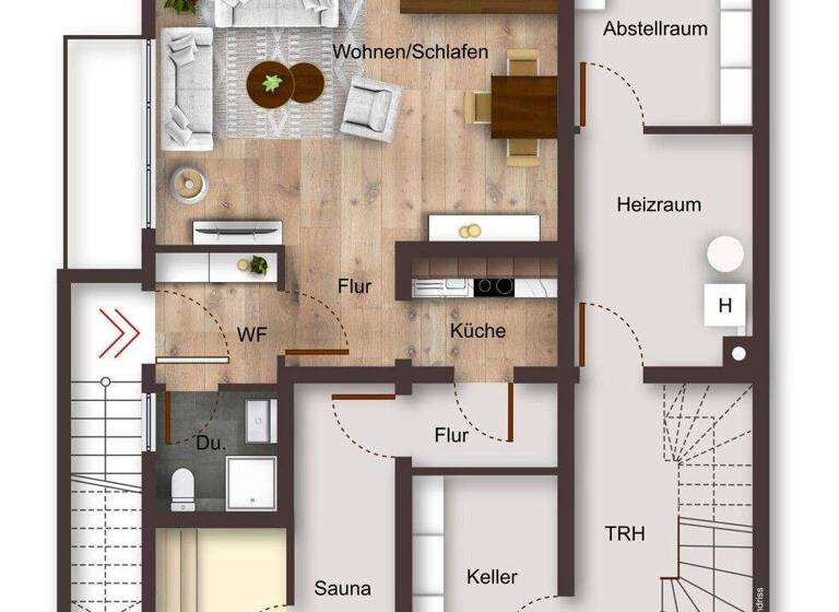 Doppelhaushälfte zum Kauf 649.000 € 6 Zimmer 219 m² 272 m² Grundstück Oeffingen Fellbach 70736