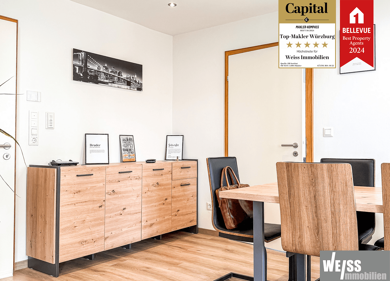 Wohnung zur Miete 1.040 € 3 Zimmer 91 m² Sommerhausen 97286