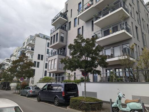 Terrassenwohnung zum Kauf provisionsfrei 699.000 € 2 Zimmer 66 m² Geschoss EG/4 Gutleutviertel Frankfurt am Main 60327