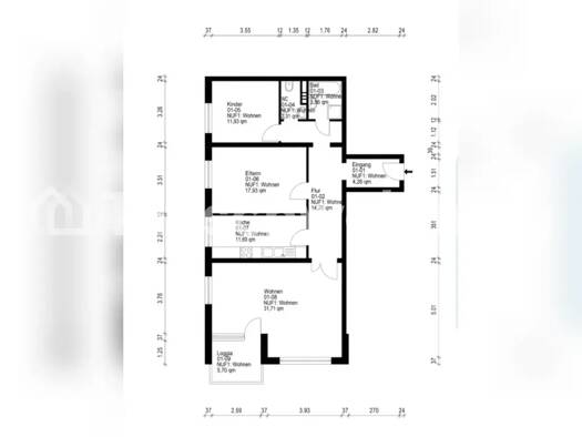 Wohnung zur Miete Tauschwohnung 1.600 € 4 Zimmer 100 m² 6. Geschoss Neuried 82061