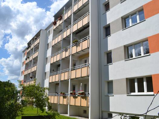 Wohnung zur Miete 259 € 2 Zimmer 47 m² 4. Geschoss Richard-Wagner-Straße 30 Frankenberg 09669