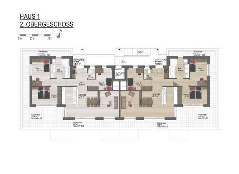 Penthouse zum Kauf - Erstbezug provisionsfrei 665.000 € 5 Zimmer 126 m² Postbauer-Heng 92353