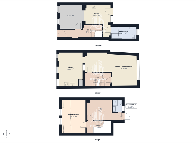 Reihenmittelhaus zum Kauf 349.000 € 4 Zimmer 125 m² 205 m² Grundstück Schweich 54338