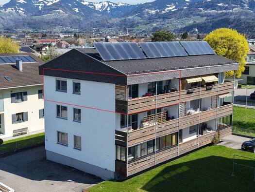 Wohnung zum Kauf provisionsfrei 275.000 € 3,5 Zimmer 70 m² frei ab sofort Feldkirch 6800