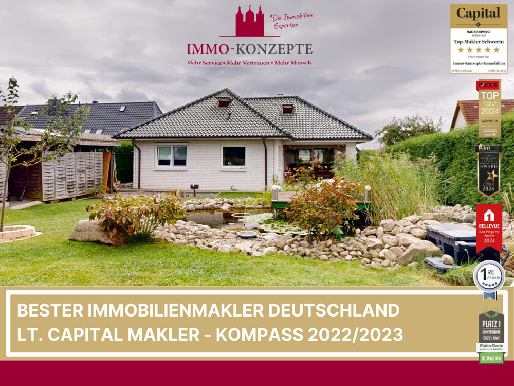 Bungalow zum Kauf 365.000 € 4 Zimmer 165 m²<br/>Wohnfläche 1.148 m²<br/>Grundstück Rosenhagen Lützow / Rosenhagen 19209