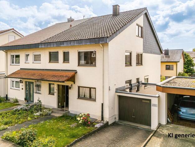 Doppelhaushälfte zum Kauf 420.000 € 5 Zimmer 126 m² 274 m² Grundstück frei ab sofort Nellmersbach Leutenbach 71397