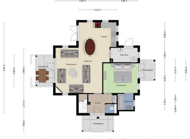 Einfamilienhaus zum Kauf provisionsfrei 395.000 € 5 Zimmer 183 m² 475 m² Grundstück Nieuwe Zeedijk 1 Hellevoetsluis 3221LZ